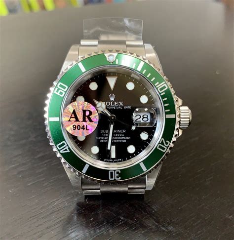 arf rolex replica|rolex submariner kermit price.